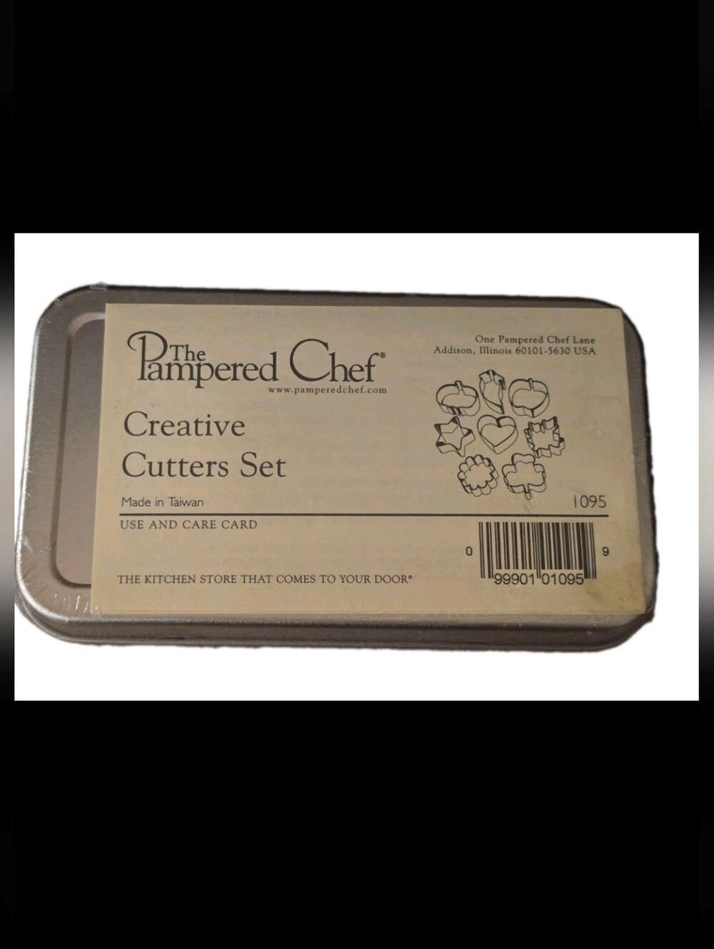 The Pampered Chef Creative Cutters Set Retired 1095-New In Box